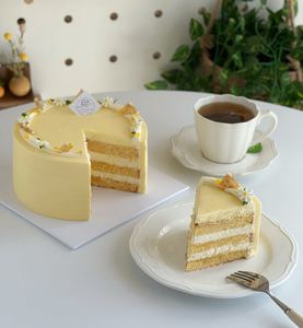 Lemon Chiffon Cake – Ours Cake Studio
