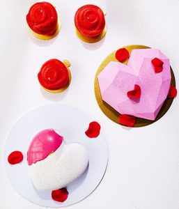 Products: Customized Dark Chocolate&Citrus Mousse Cake – Ours Cake Studio