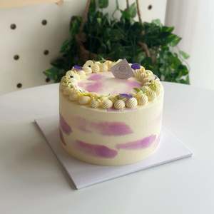 Products: Taro&Rice Bubble Chiffon Cake – Ours Cake Studio