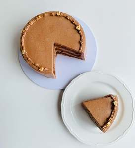 Chocolate&Hazelnut Chiffon Cake – Ours Cake Studio