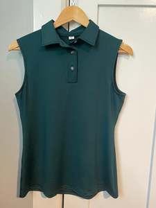Collared Sleeveless Shirt - Ladies Medium ** SAMPLE **