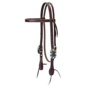 Weaver Southwest Rope Edge Hardware Headstall