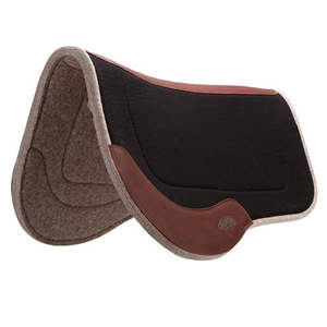 Trail Gear Felt Saddle Pad Black 29" x 34"