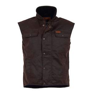 Womens Vests: Outback Oilskin Vest (Unisex)