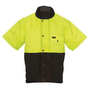 Mens Vests: Hi-Vis 1/2 Sleeved Vest
