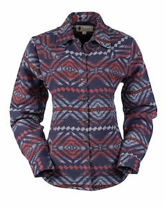 Womens Shirts Tops: Hazel Shirt Jacket