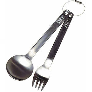 Tableware: MSR Titan Fork and Spoon Set