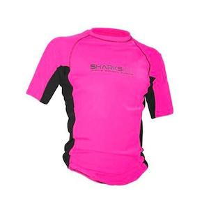Mens Watersports Clothing: Sharkskin Rapid Dry Short Sleeve Top - Clearance