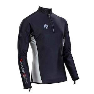 Sharkskin Chillproof Long Sleeve Top with Chest Zip - Men's