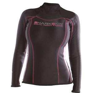 Womens Watersports Clothing: Sharkskin Chillproof Long Sleeve Top - Women's