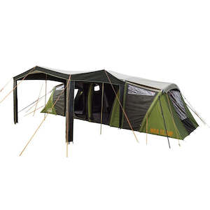 Tarps Flies: Kiwi Camping Moa 12 Canvas Air Frame Tent