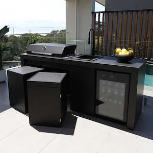 Outdoor Fires Heaters: Artusi Cube Storage