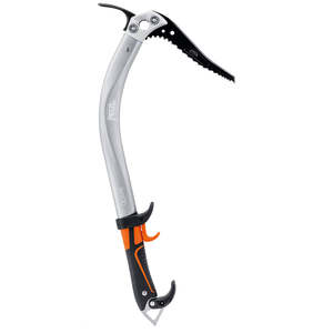 Ice Tools And Accessories: PETZL - QUARK WITH ADZE ICE TOOL