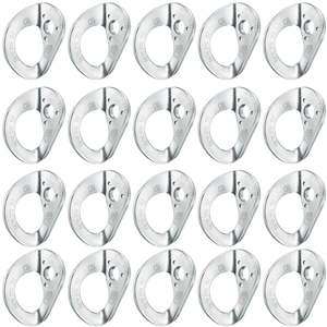 Anchors: PETZL - COEUR HANGER S/STEEL 20/PACK