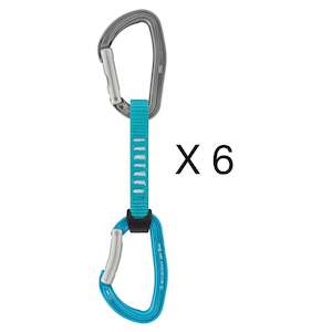 Carabiners Quickdraws: PETZL - DJINN AXESS 6-PACK