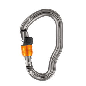 Aluminium Karabiners: PETZL - VERTIGO WIRE-LOCK