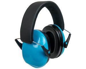 Firearm Protective Wear: Barricade Junior Earmuffs Blue