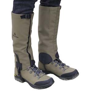 Footwear Gaiters: Manitoba Bluff Gaiters Dark Khaki