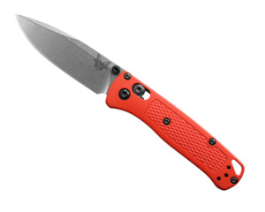 Knives 1: Benchmade Mini Bugout Grivory Knife | Mesa Red