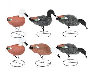 Game On Flocked Full Body Paradise Field Decoy Family: 6-Pack