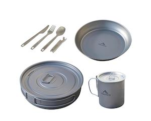 Trailmate: Trailmate Titanium Cooking Set 4 Piece
