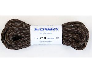 Lowa 1: Lowa Trekking Laces Brown/grey 210 cm