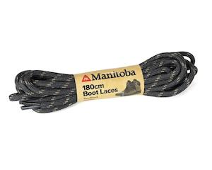 Manitoba 1: Manitoba Boot Laces Black/Brown