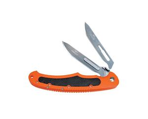 Havalon 1: Havalon Folding Knife Piranta-Bolt Orange Stainless