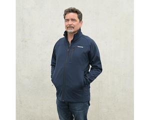 Manitoba 1: Manitoba Soft Shell Fleece Lined Team Jacket V2: Navy