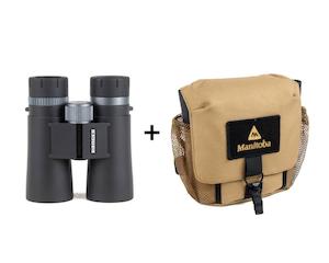 Optics Binoculars: Ranger 10x42 Waterproof Binoculars & Manitoba Bino Case