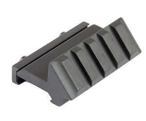 Optics Rings Bases Mounts: Precision Pro 45 Degree Offset Picatinny/Weaver Rail Mount