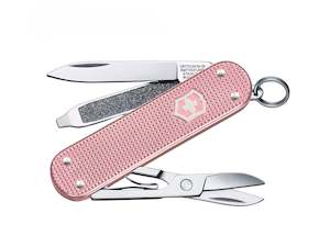 Victorinox Classic SD Alox Pocket Knife | Cotton Candy Pink