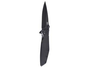 CRKT Slag Folding Knife D2 Steel 2.95in | Black