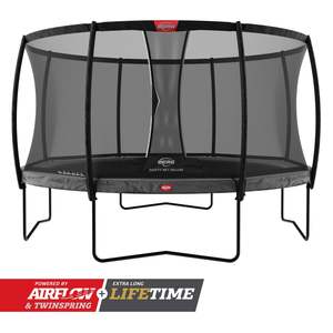 BERG CHAMPION 330 Grey + Safety Net Deluxe (11ft)