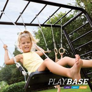 Playsets: BERG PLAYBASE RUBBER SWING SET