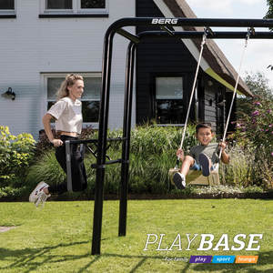 Playsets: BERG PLAYBASE WOODEN SWING SET