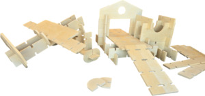 Loose Parts Connector Plank Set – 66pc