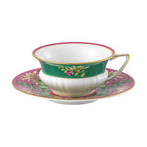 Collection_Wonderlust: Wedgwood Pink Lotus Teacup & Saucer 140ml