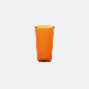 Kinto: CAST Amber Double Wall Beer Glass - 340ml