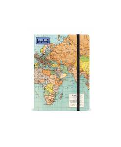 Cavallini Co: World Notebook - Large