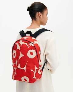 Enni Pieni Unikko Backpack - Red