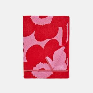 Towels: New Unikko bath towel 70x150cm - Red