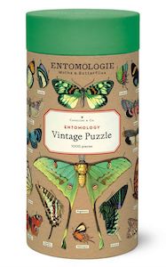 Cavallini Co: Entomology 1000 Pce - Vintage Puzzle