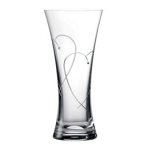 Vases: Promises Two Hearts Vase 29cm