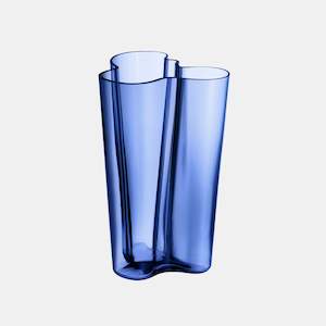 Vases: Aalto Vase 25.1cm Ultramarine Blue