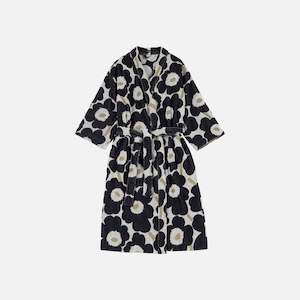 Bath And Body: Unikko Bathrobe - dark blue