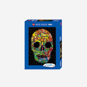 Heye: Doodle Skull - 1000 piece pizzle