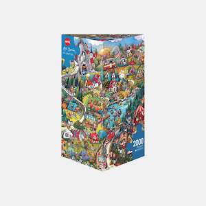 Heye: Berman Go Camping! - 2000 piece puzzle