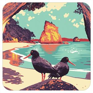 Coasters: Coaster - Cathedral Cove