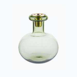 Home Frangrance: Butticula Candle Holder - moss green
